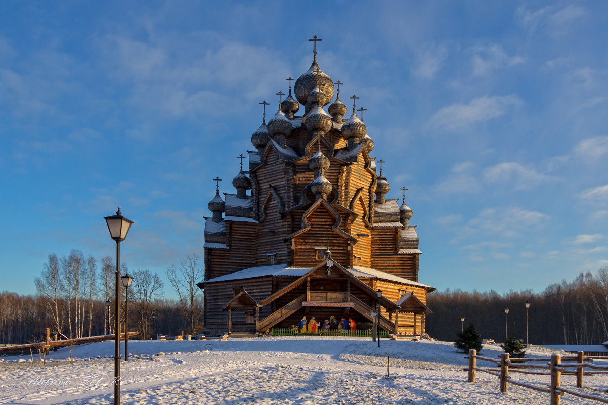 Храм Покрова Пресвятой Богородицы. Невский лесопарк. - Александр Истомин