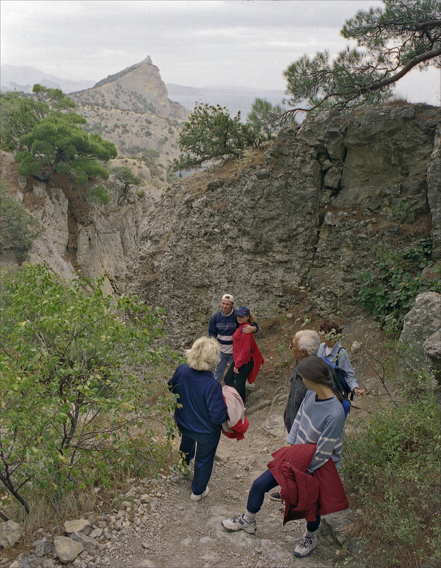 Крым. Новый Свет. На пути к ложу Адама. - Владимир 
