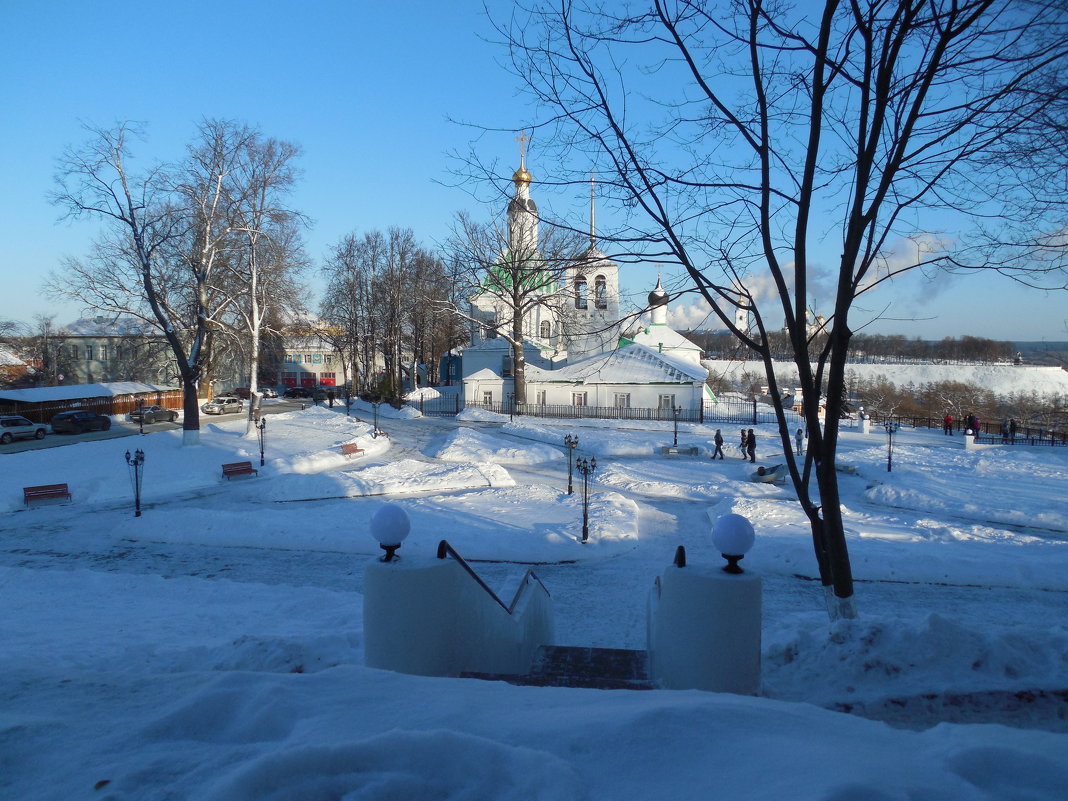 белый снег, белый Храм - Мила 