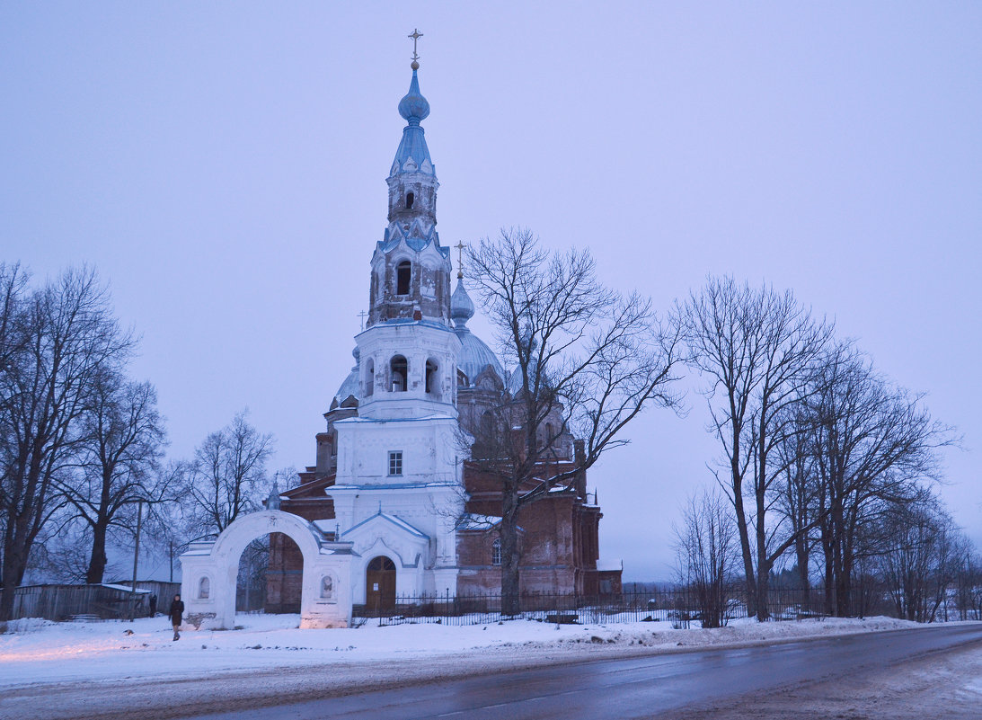 Старополье. Сланцевский р-он. Церковь Рождества Христова - Наталья Левина