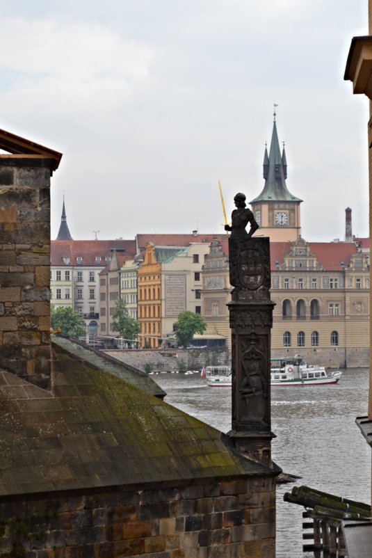 Прага .Вид с Карлова моста . - Владимир Чижиков 