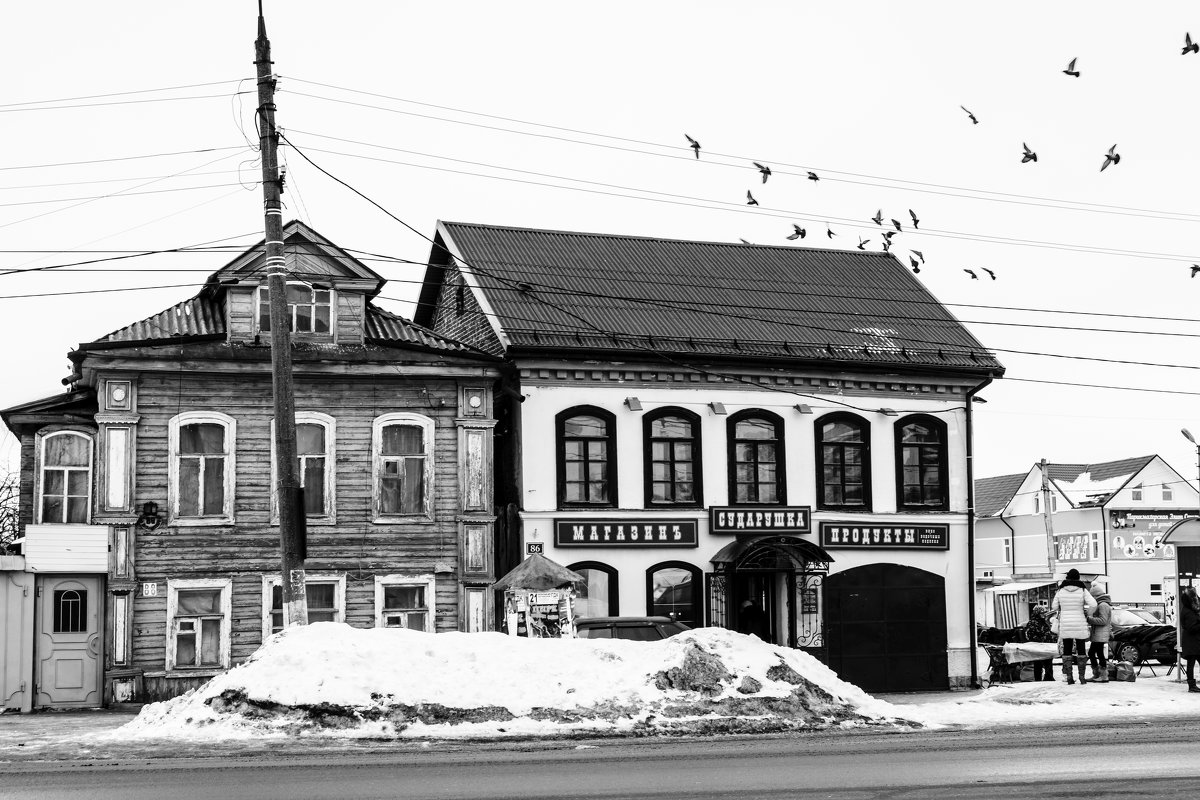 Древняя улица древнего города Торжок - Павел Кочетов