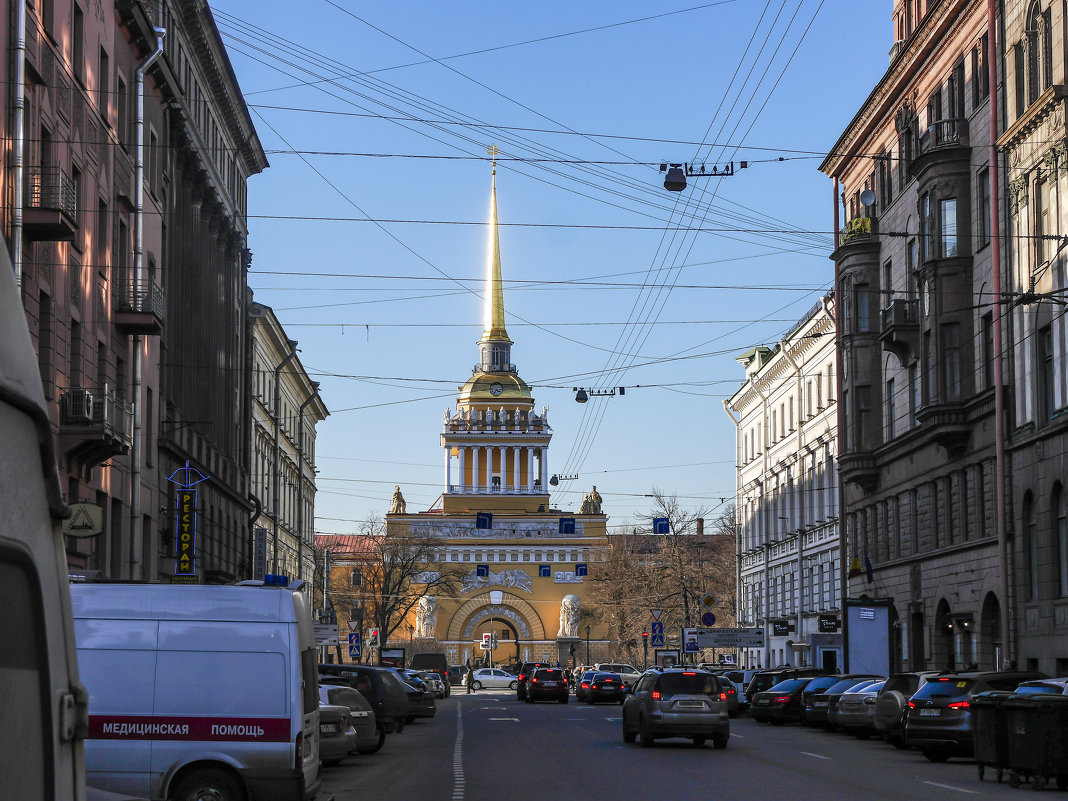 По улочкам Петербурга . Адмиралтейство. - Андрей Якимюк