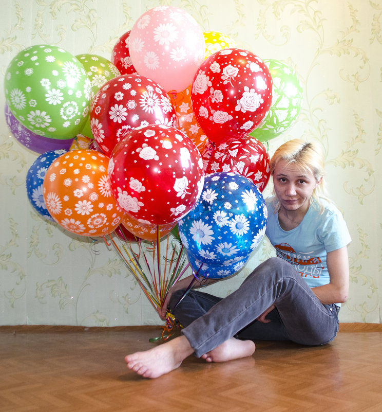 В шарах - Виктория Большагина