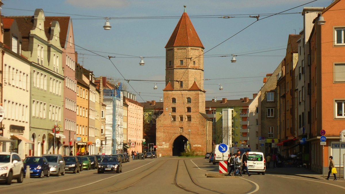 Jakobertor, Augsburg (15. Jahrhundert. ) - Galina Dzubina