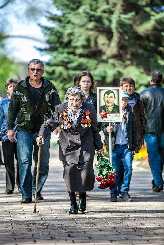 Парад победы в Новокузнецке - Юрий Лобачев