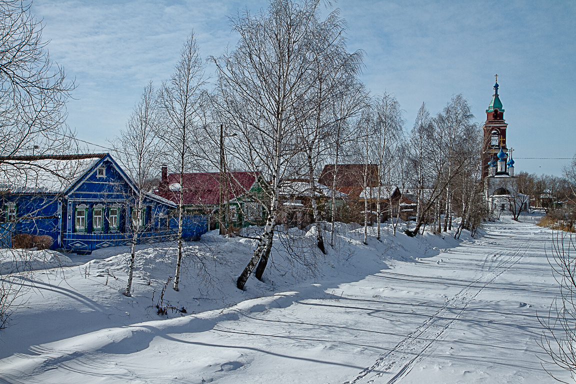 вид на  Церковь Покрова Пресвятой Богородицы - Екатерина Рябцева