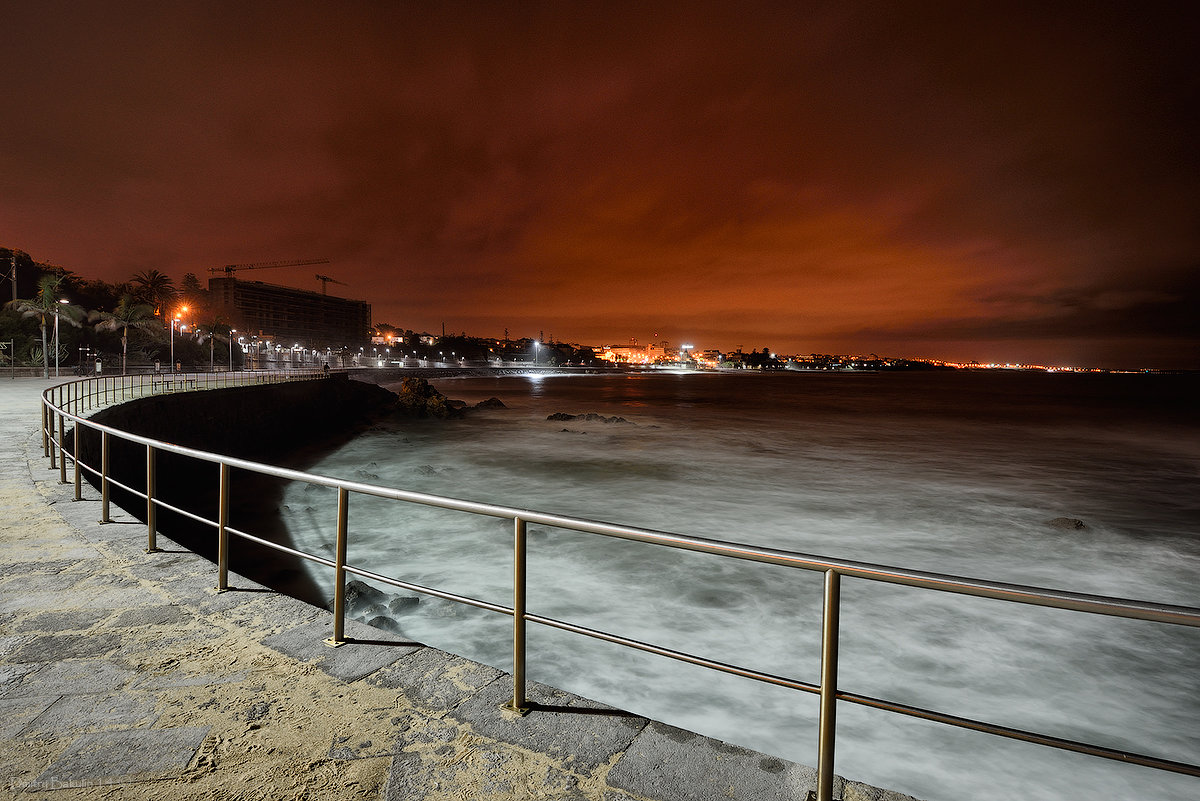 Ночная набережная Estoril - Дмитрий Бакулин