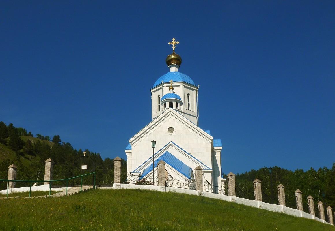 Церковь Евдокии Преподобномученицы , Красноярский край, Шушенский район, с. Сизая - galina tihonova