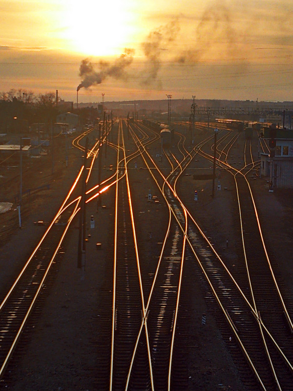 Golden  railway - Татьяна Пустовалова