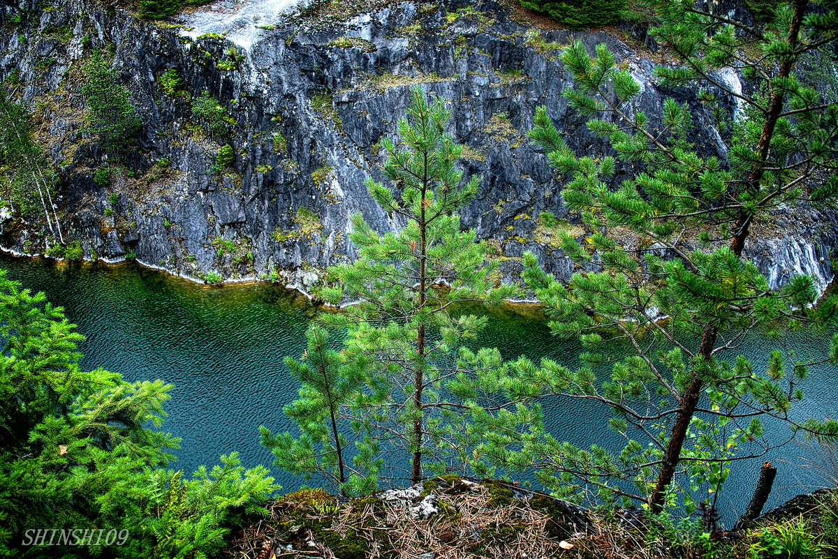 Карелия.Горный парк Рускеала. - Тамара Рубанова