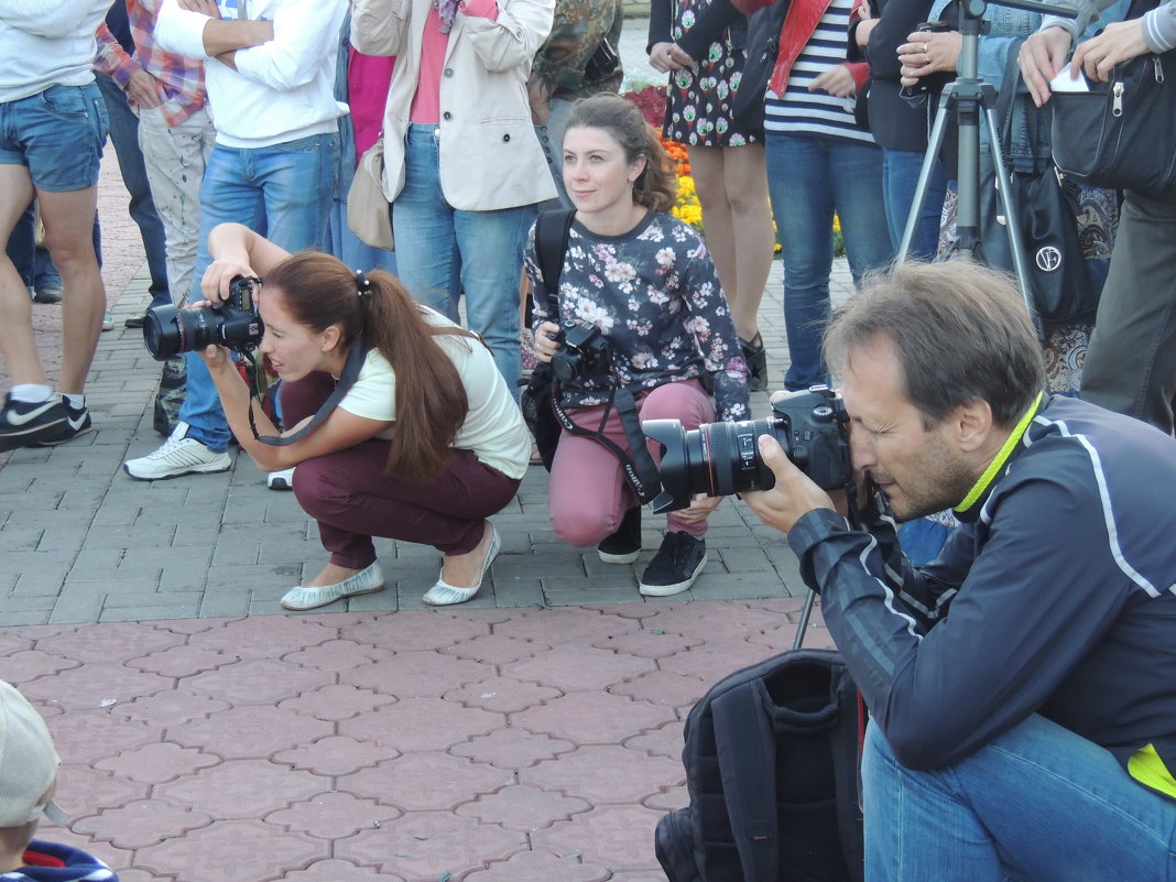 Фестиваль уличной музыки. Фотографы. - Николай ntv