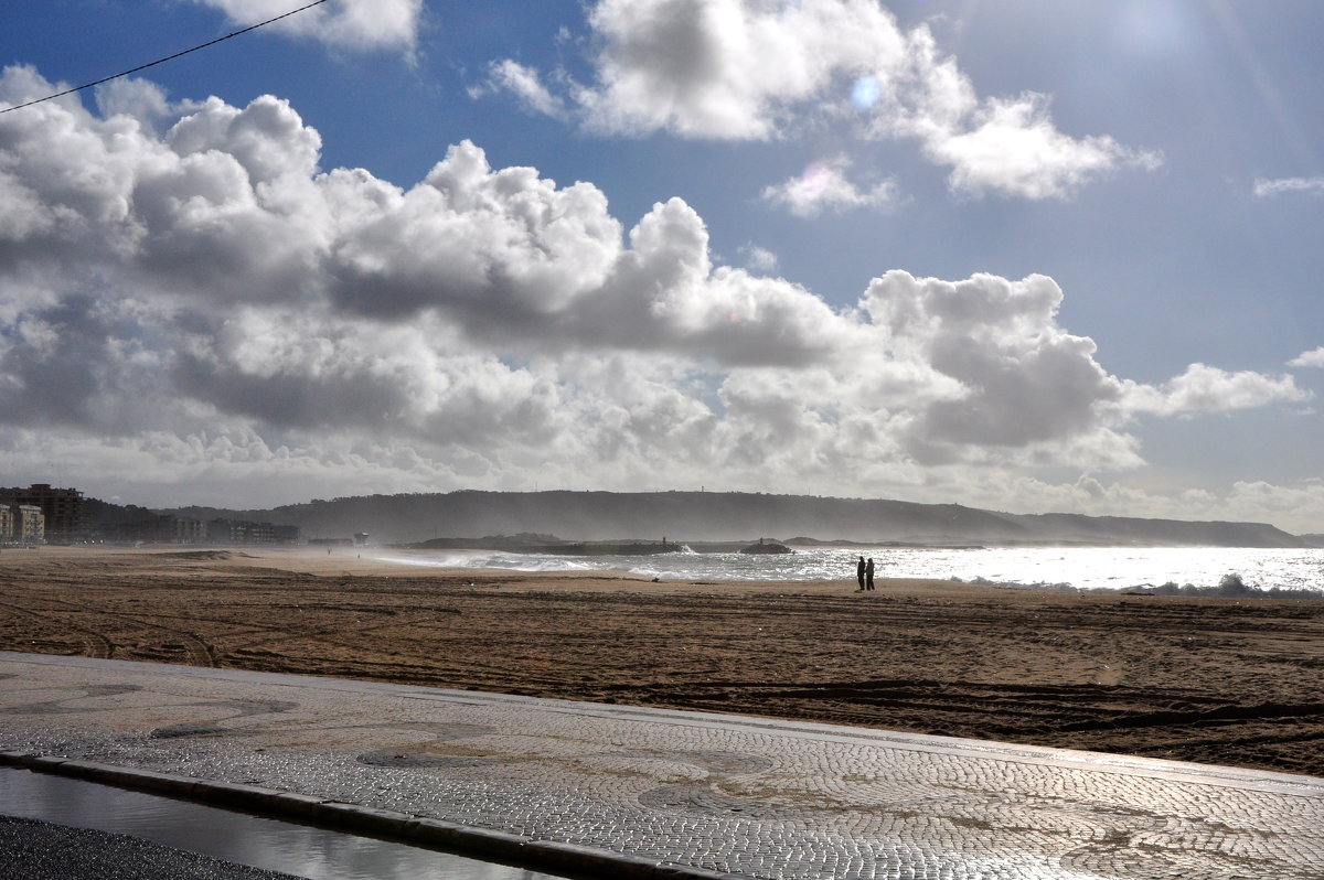 В январе у городка Назаре (Португалия) - Андрей Крючков В январе у городка Назаре (Португалия) - Андрей Крючков