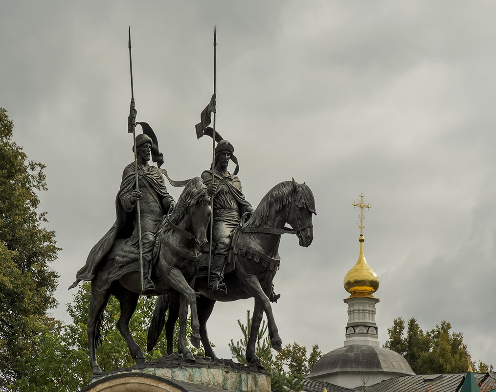 Борис и Глеб на страже монастыря - Игорь Егоров