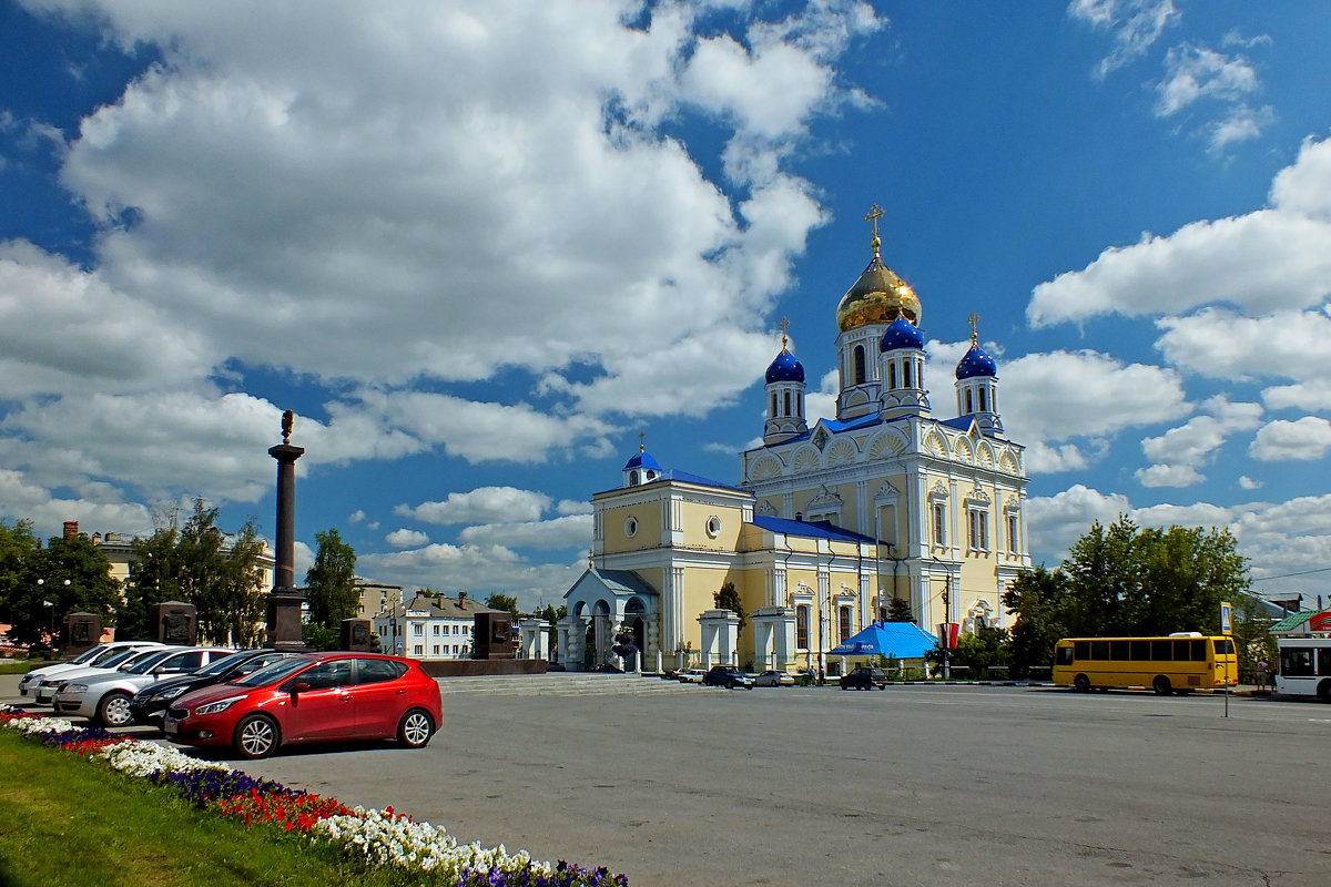 Елец красная площадь Вознесенский собор - Анатолий 