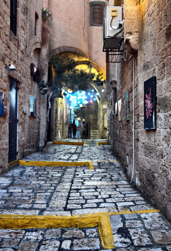 Улица художников...Яффо... - Валерий Баранчиков