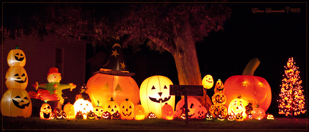 Предпраздничные уличные зарисовки.Halloween. - Елена Леневенко