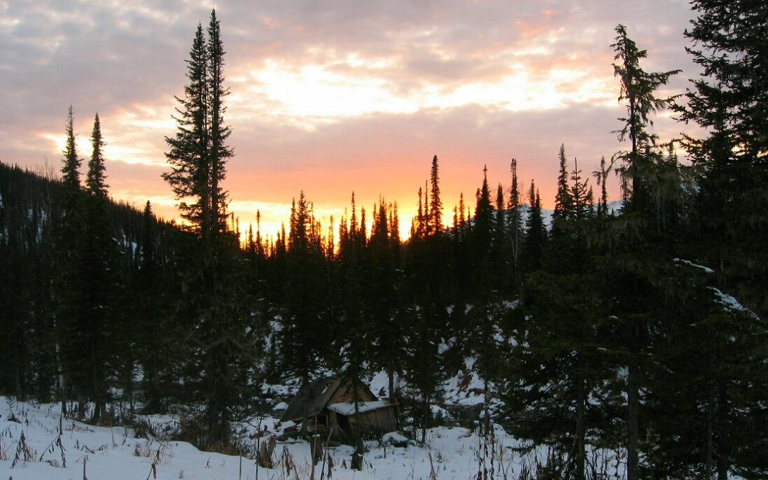 Горный зимний пезаж - Милешкин Владимир Алексеевич Горный зимний пезаж - Милешкин Владимир Алексеевич