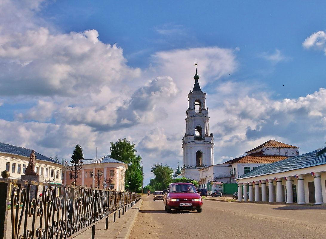 Старый центр г. Нерехты , осн. в 1214 г. - Святец Вячеслав 