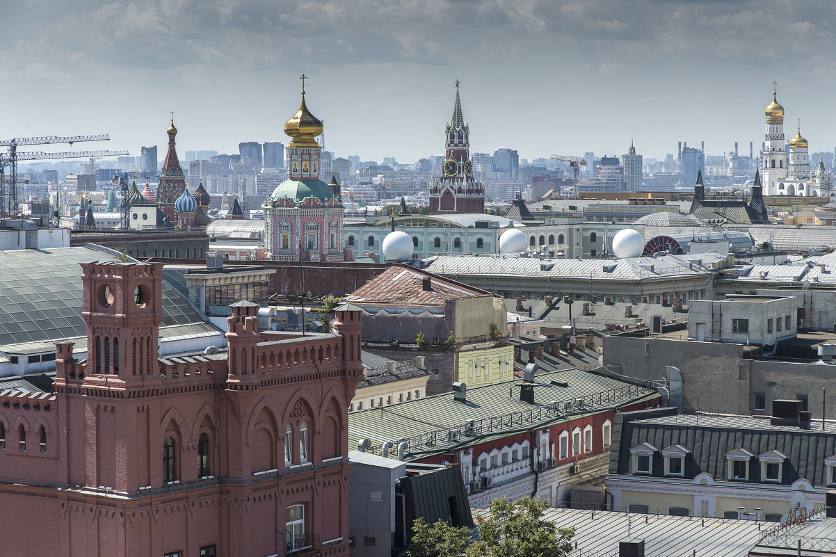 Московские крыши - Борис Гольдберг