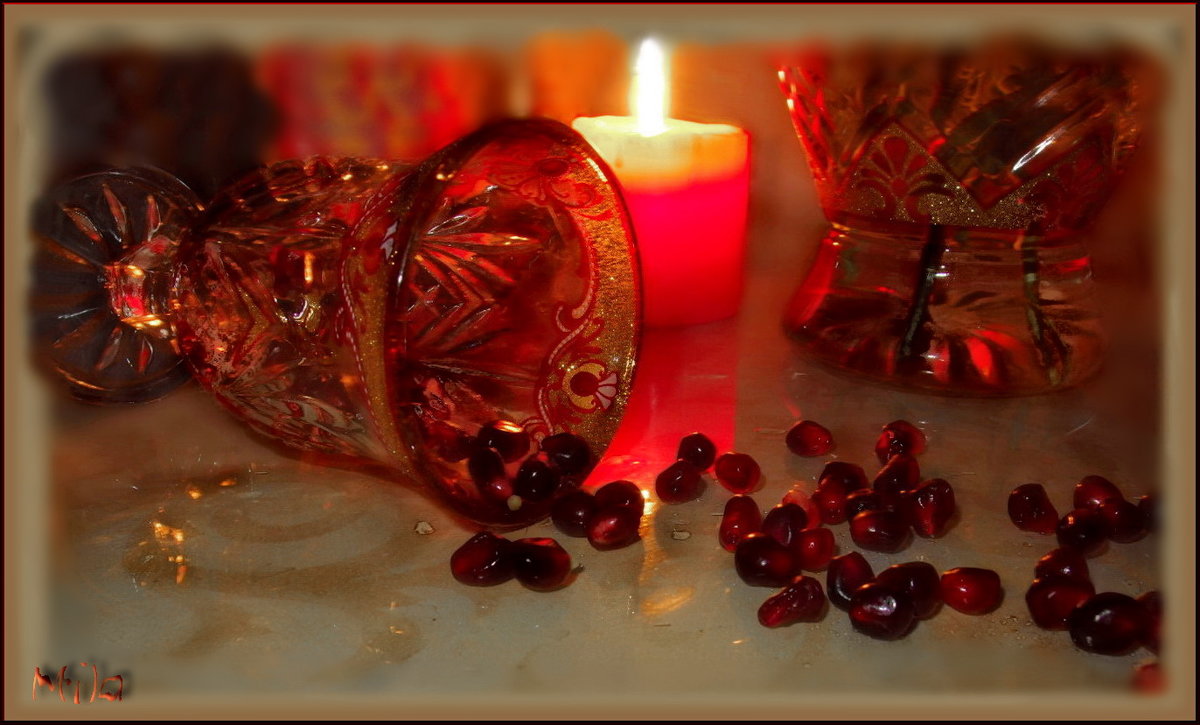 И зерна граната,как рубины горят...... - Людмила Богданова (Скачко)