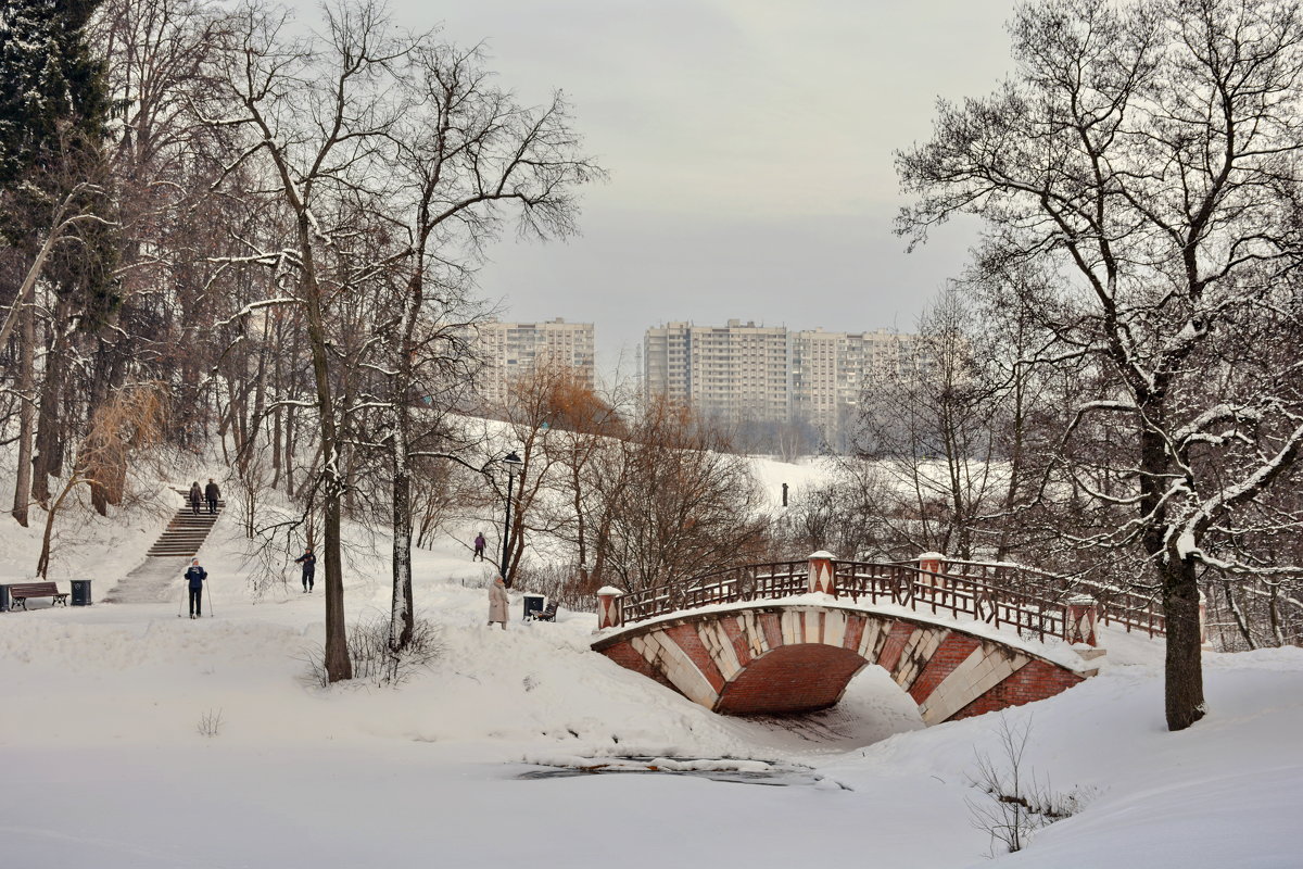 Зима в Царицыно - Леонид Иванчук