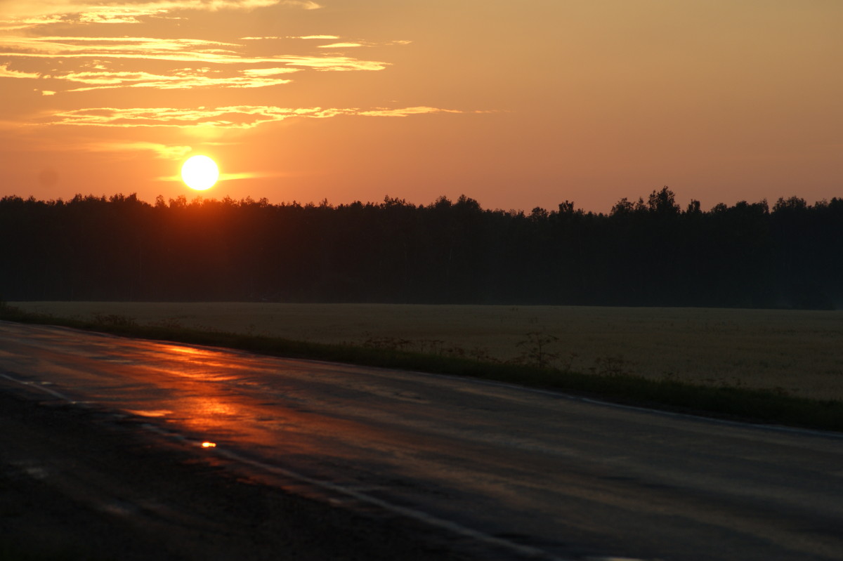 летний закат 2012 года - Арина 