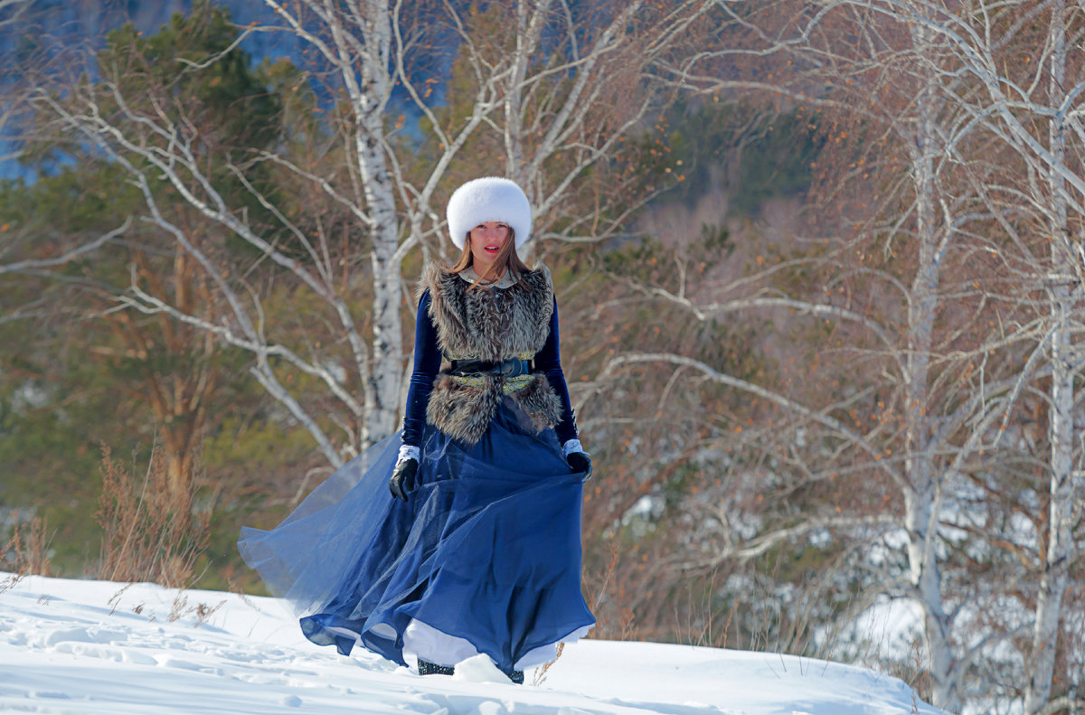Фото незнакомки в синем - Анатолий Иргл Фото незнакомки в синем - Анатолий Иргл