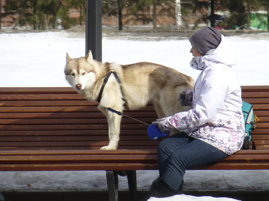 В парке Горького - Наиля 