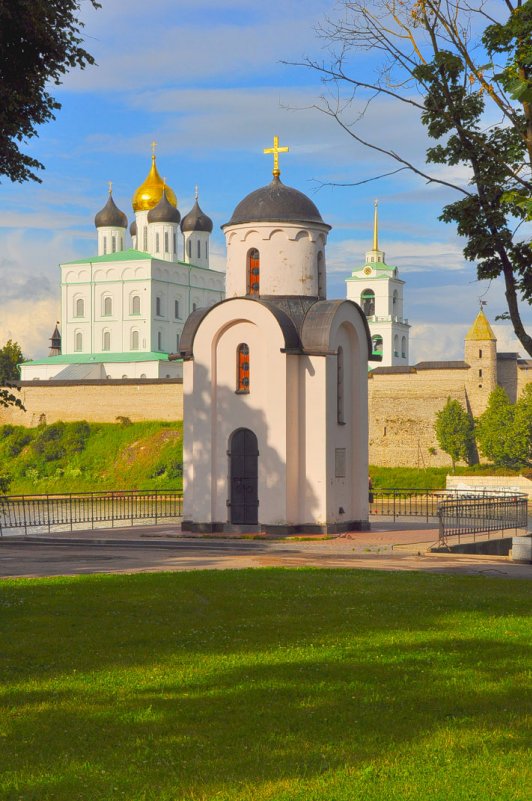 Ольгинская часовня на р.Великой. - Сергей Соловьёв