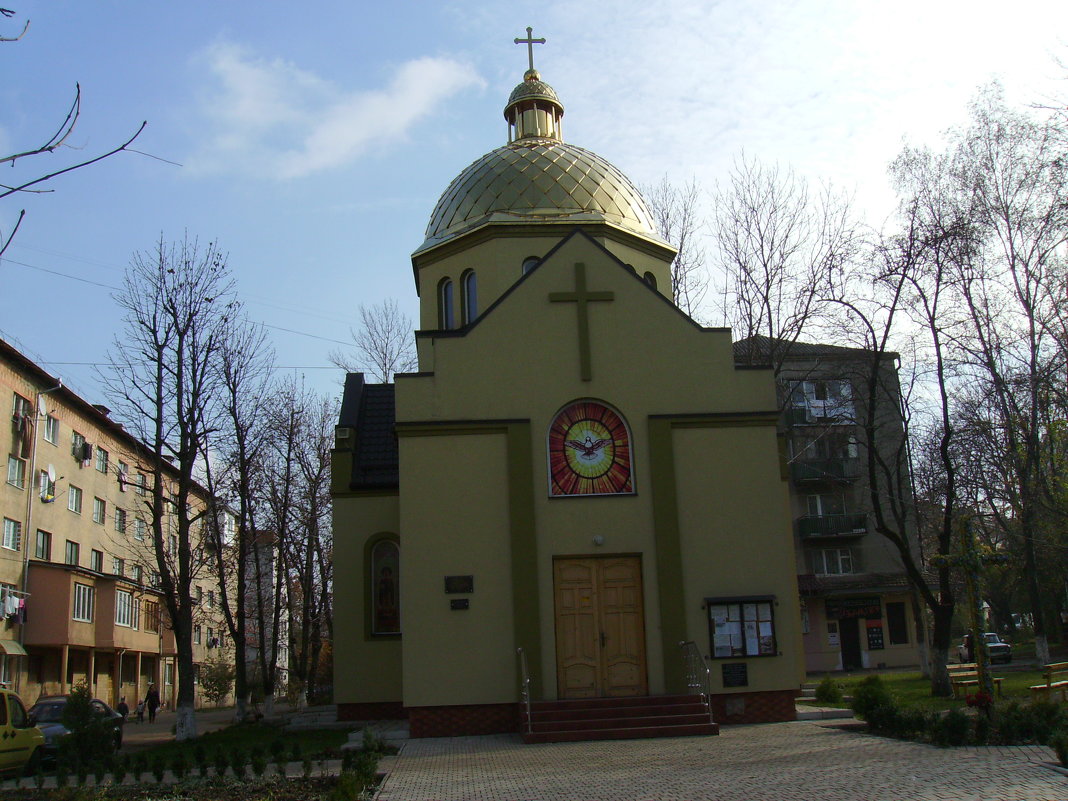 Греко - католический  храм  в  Ивано - Франковске - Андрей  Васильевич Коляскин