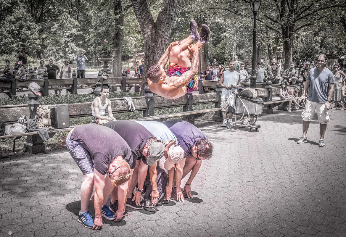 В парке Нью-Йорка - Лёша В парке Нью-Йорка - Лёша