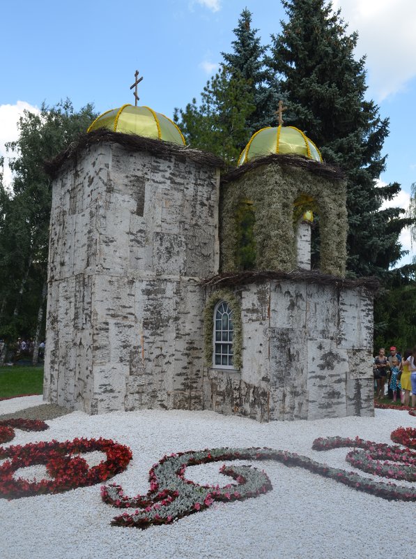 Ильинская церковь из бересты - Savayr 