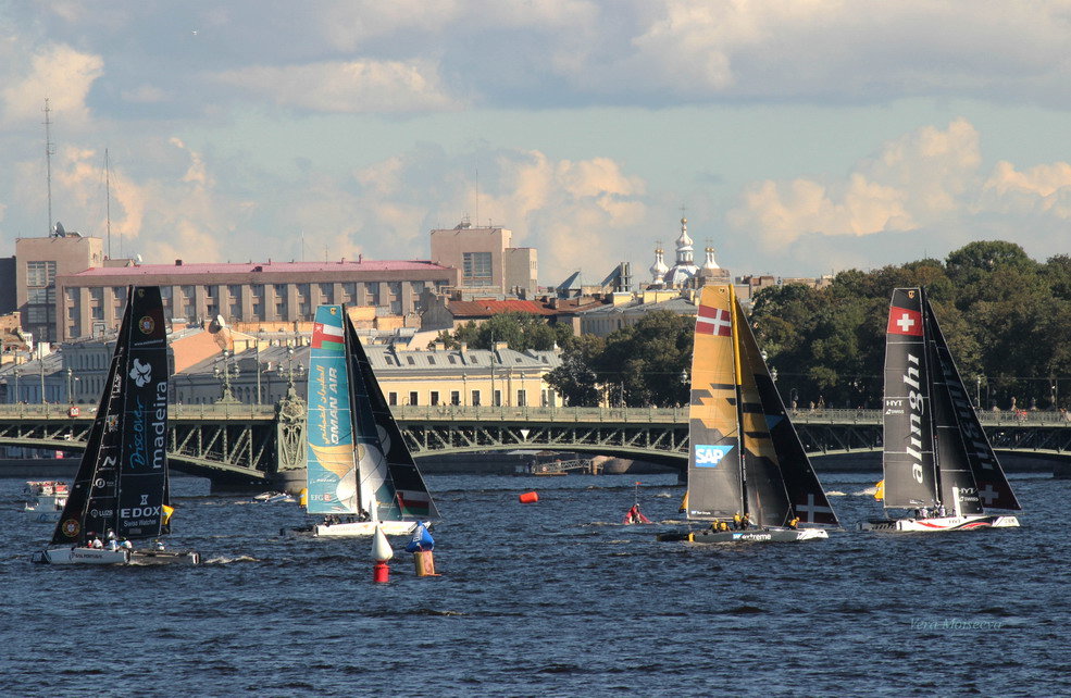 Регата Extreme sailing series - Вера Моисеева