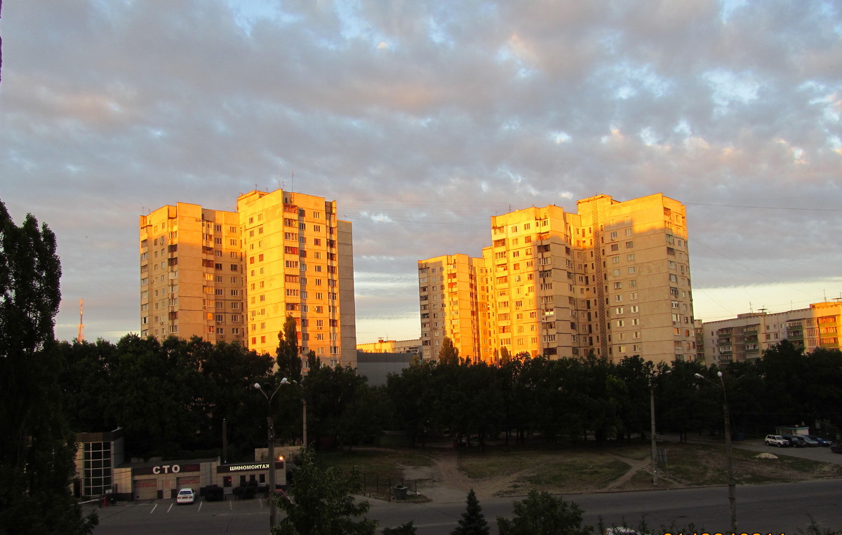 утро  в  большом  городе - люба елесина