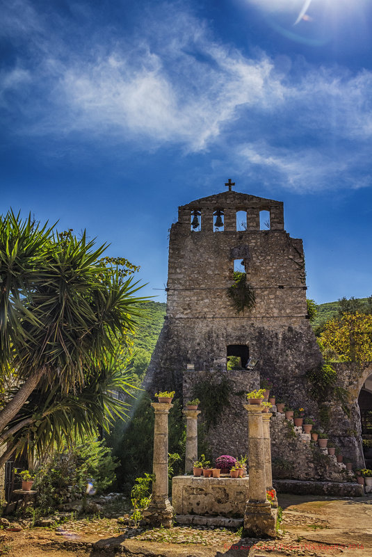 St. Dionisios monastery. Zante. - Peiper ///