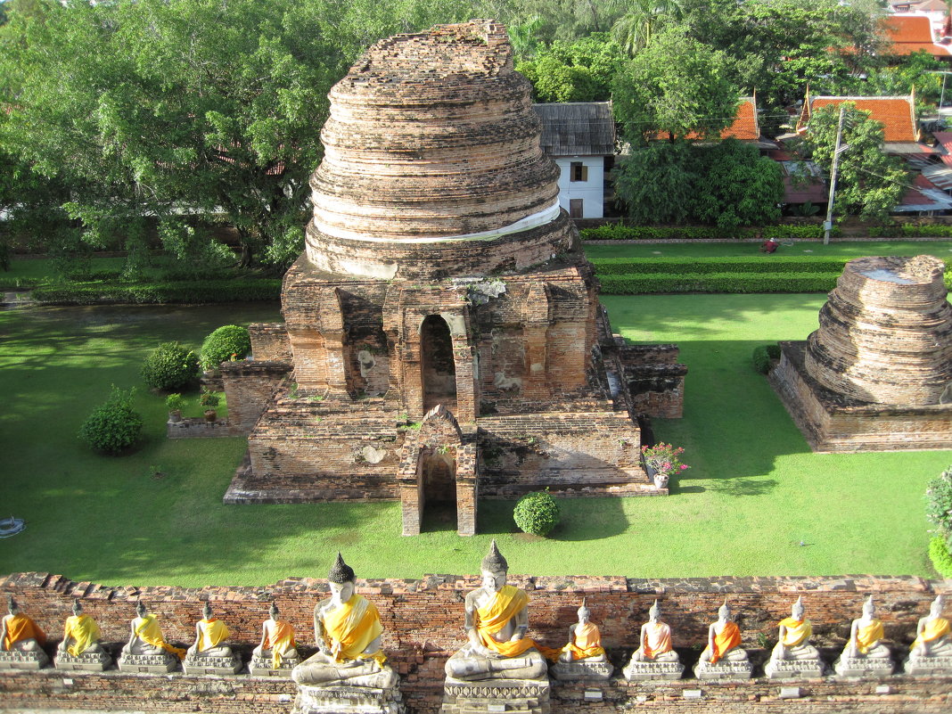 Таиланд. Аютхая. Развалины храма XIV века. - Лариса (Phinikia) Двойникова