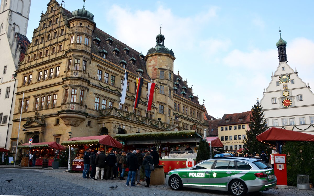 Rotenburg, Main platz. Germany, 2016 - Olga Chertanovskaya