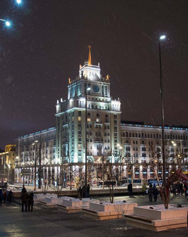 Новогодняя Москва. - Владимир Безбородов