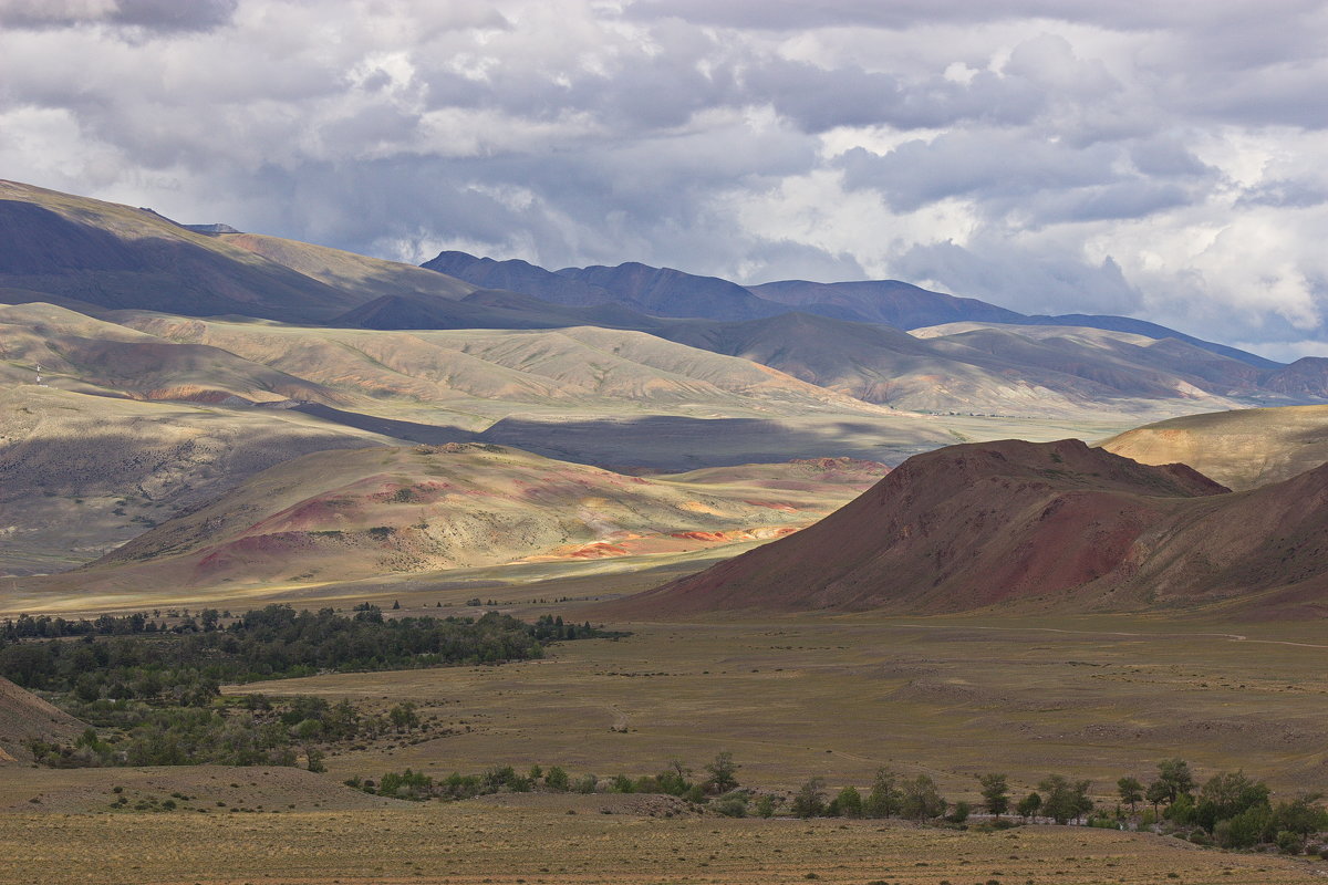 Вид на Курайский хребет - val-isaew2010 Валерий Исаев