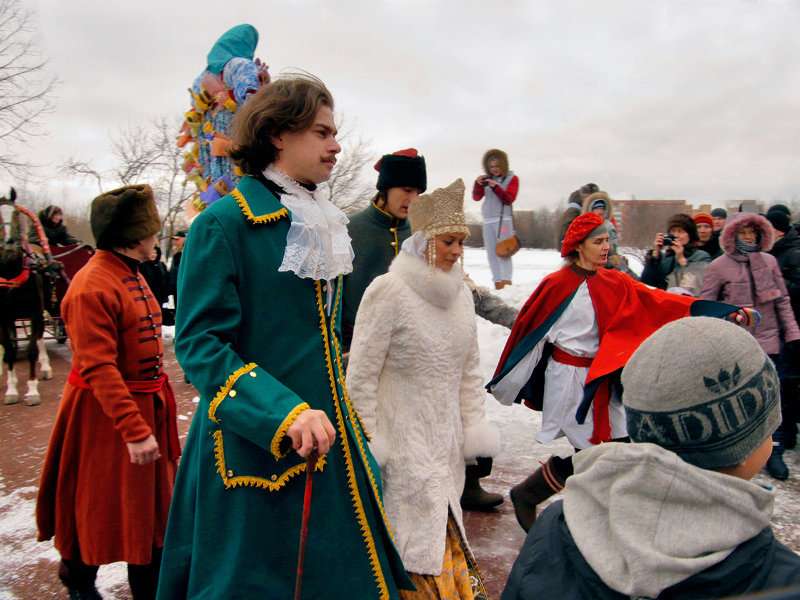 Масленица в Коломенском - Vera Ostroumova 