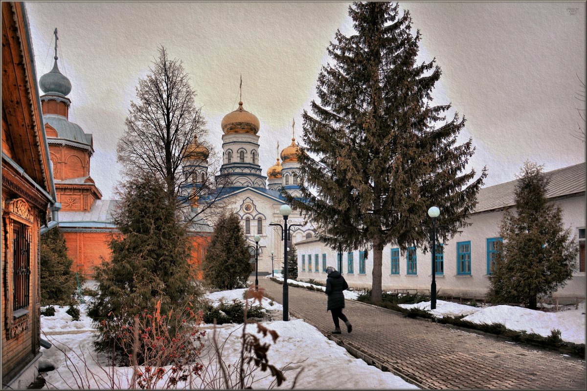 ЦИВИЛЬСК,МОНАСТЫРЬ,СУМЕРКИ. - Юрий Ефимов