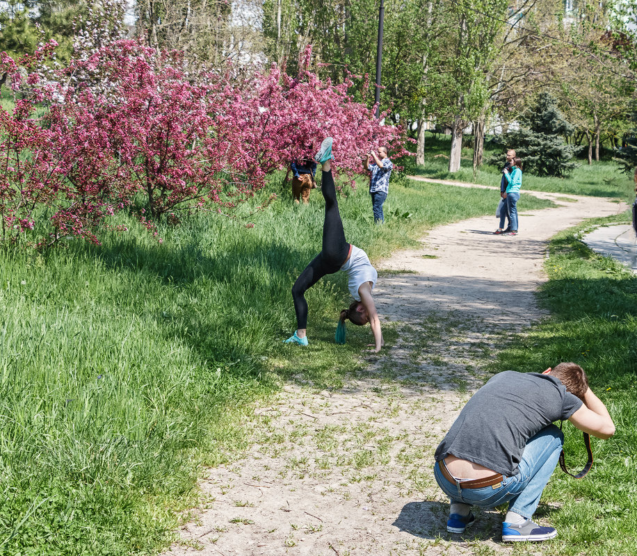 Удивительная весенняя фотосессия - Юрий Яловенко