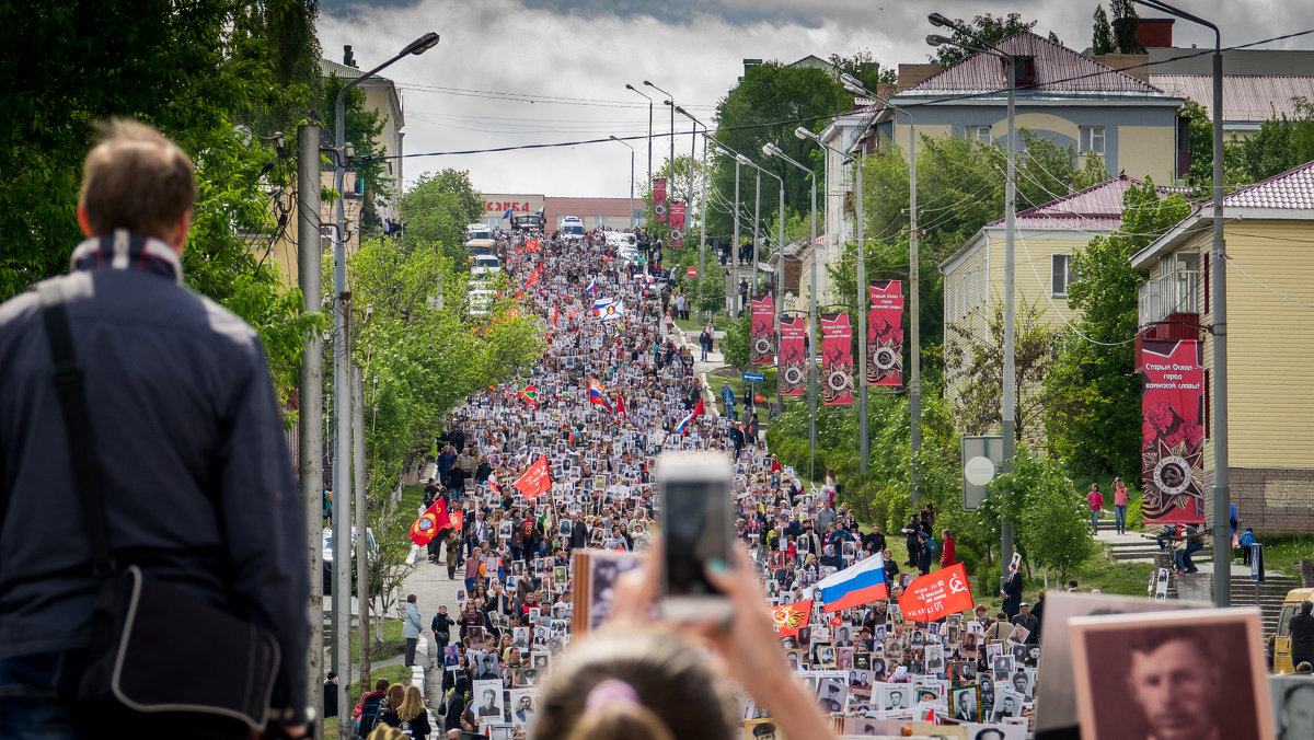 9 мая. Бессмертный полк. - Геннадий 