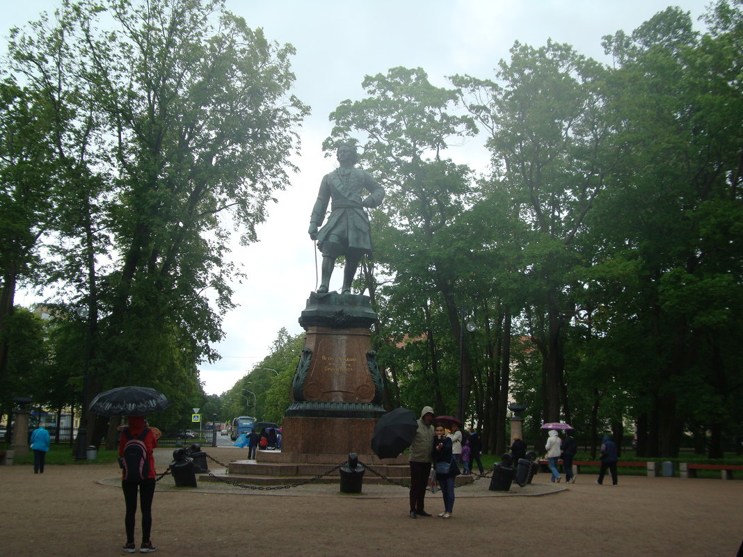 В Петровском парке - марина ковшова 