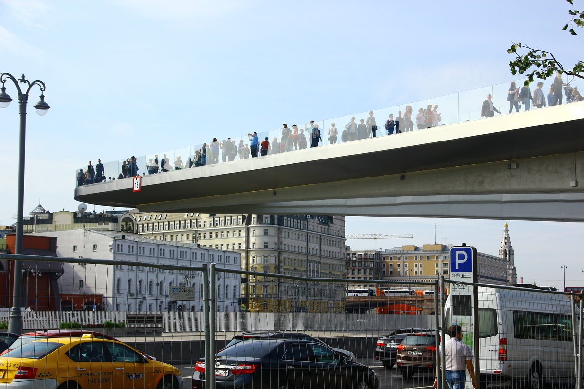 Парк "Зарядье", Парящий мост - Татьяна Латышева