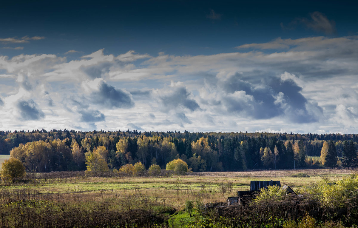 Просторы России. Октябрь. - Владимир Буравкин Просторы России. Октябрь. - Владимир Буравкин