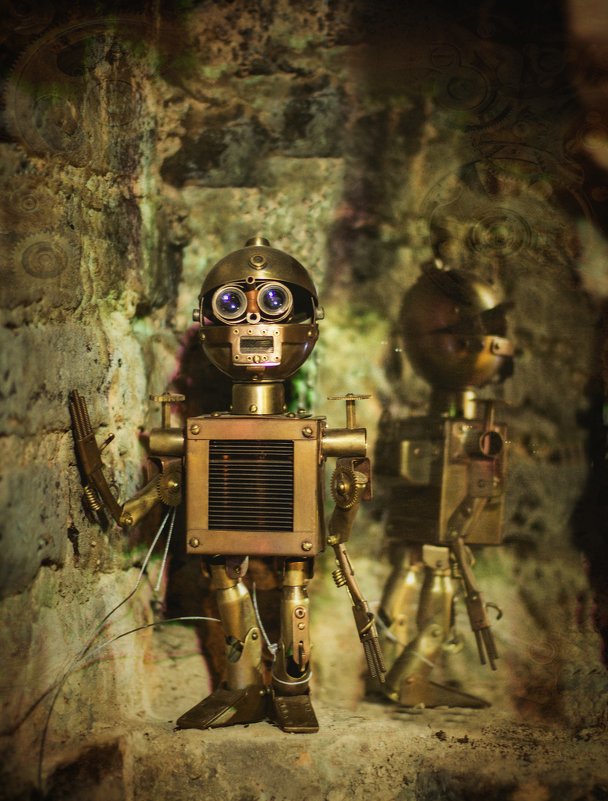 Робот Парамон Паромеханический - Iulia Efremova Робот Парамон Паромеханический - Iulia Efremova