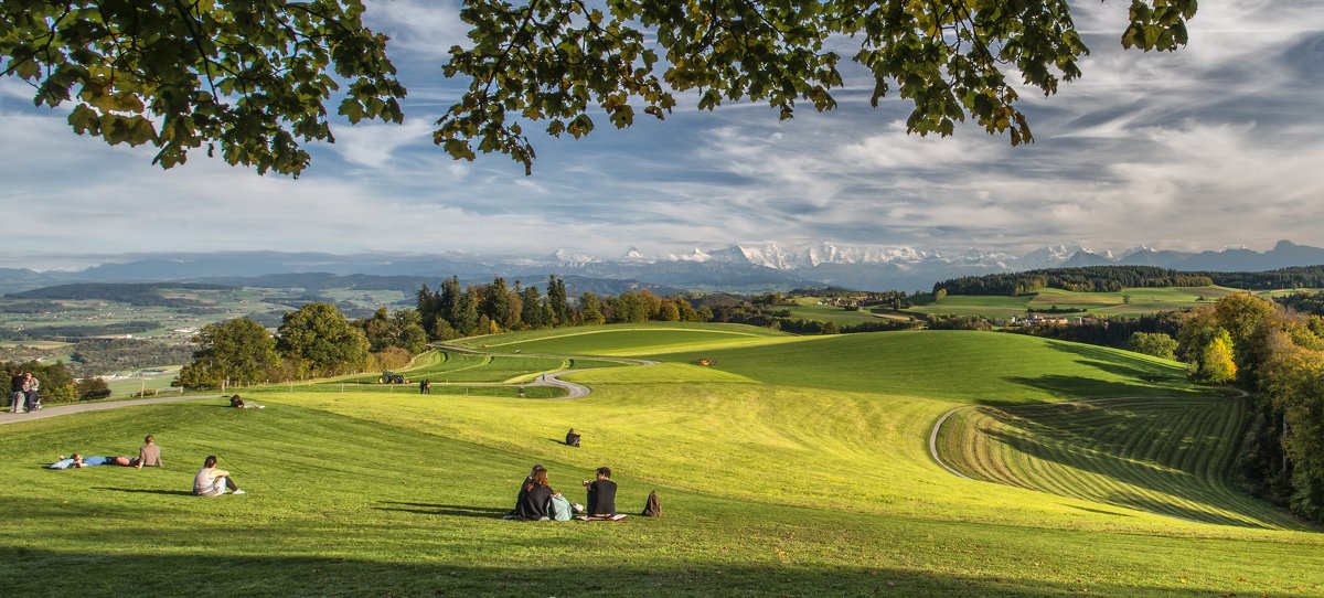 October in Switzerland - Dmitry Ozersky