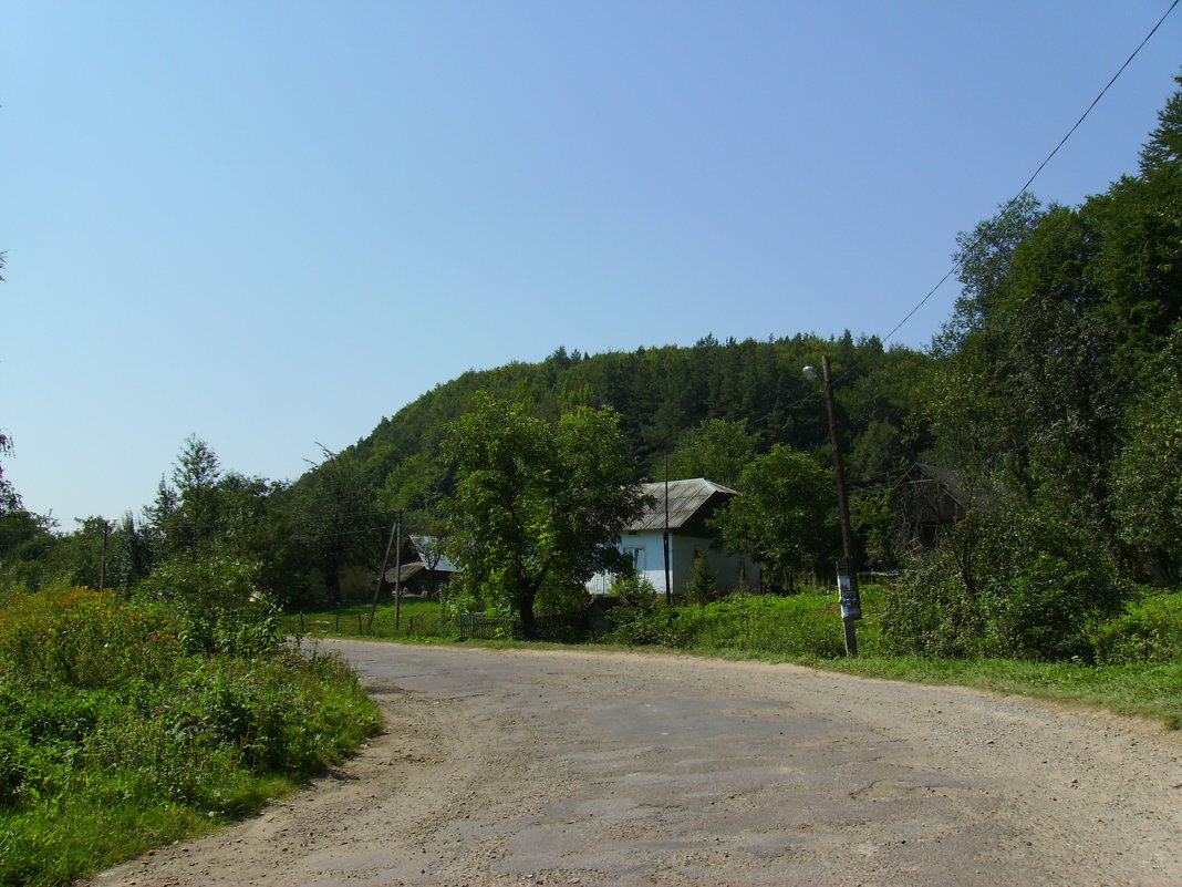 Карпатские горы в Гошиве - Андрей Васильевич Коляскин Карпатские горы в Гошиве - Андрей Васильевич Коляскин